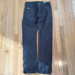 Diesel Men's Slim Jeans in Dark Charcoal